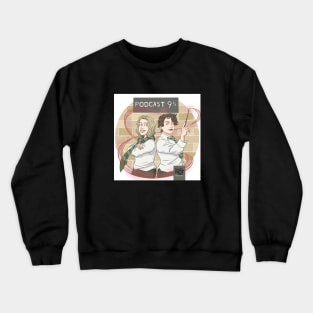 Podcast Nine and Three-Quarters Cover Crewneck Sweatshirt